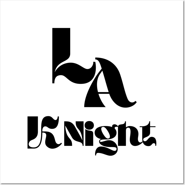 T-shirt LA Knight Vinatage, chemise LA Knight, chemise de lutte LA Knight, chemise de lutte, chemise tendance, T-shirt unisexe, sweat-shirt Wall Art by black lynx